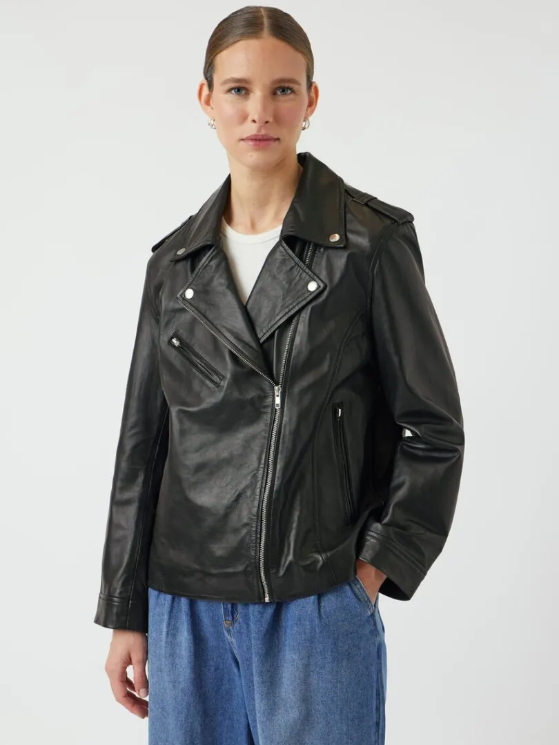 ANE LEDERJACKE*YAS Best