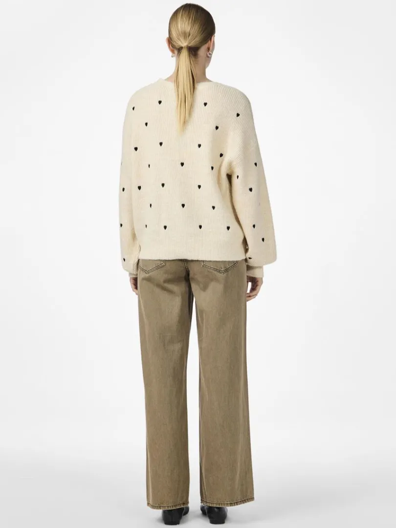 BOW STRICKJACKE*YAS Hot
