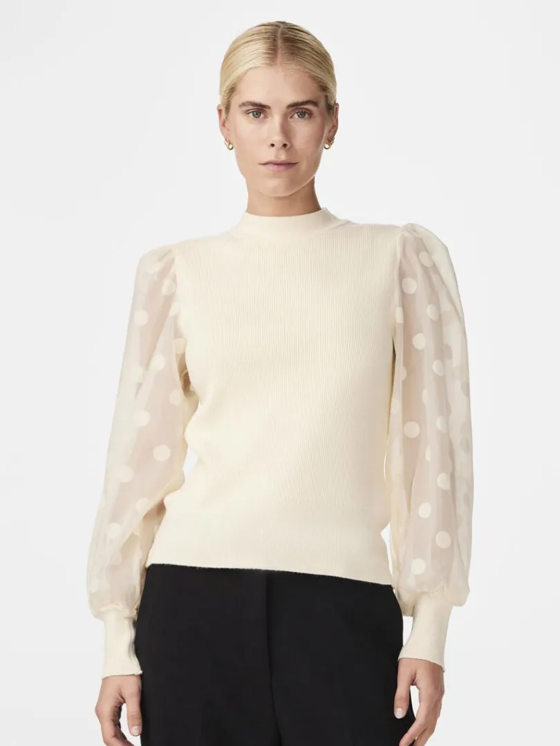 DOTME TOP MIT BALLON&Auml;RMELN*YAS Fashion