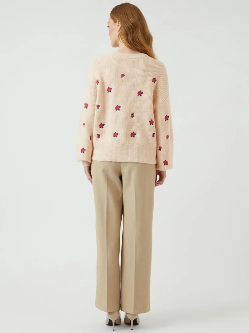 FLEUR STRICKPULLOVER*YAS Hot