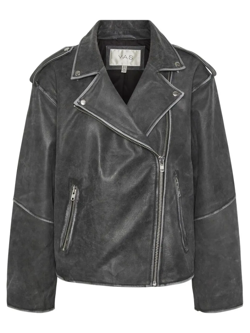 MAYA LEDERJACKE*YAS Cheap