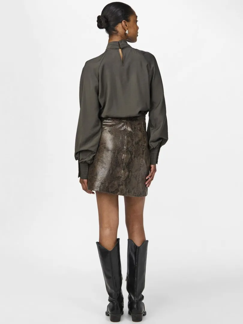 RIVO LEDERMINIROCK*YAS Fashion