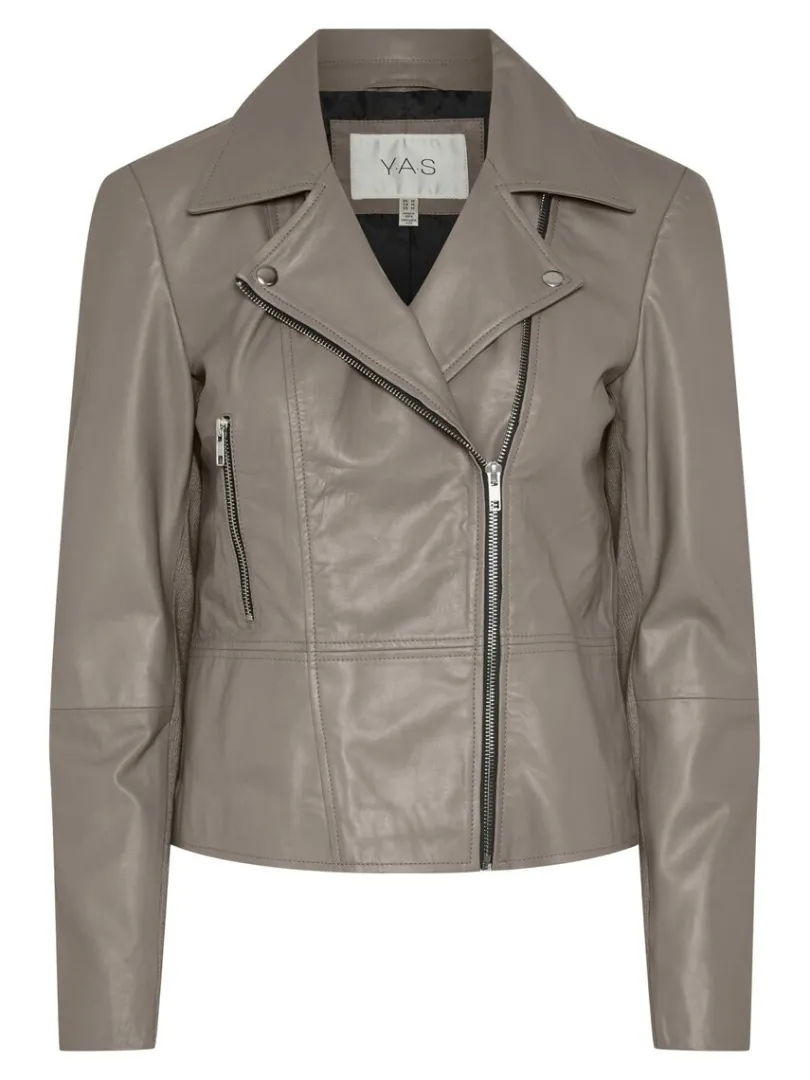 SOPHIE LEDER BIKERJACKE*YAS Cheap